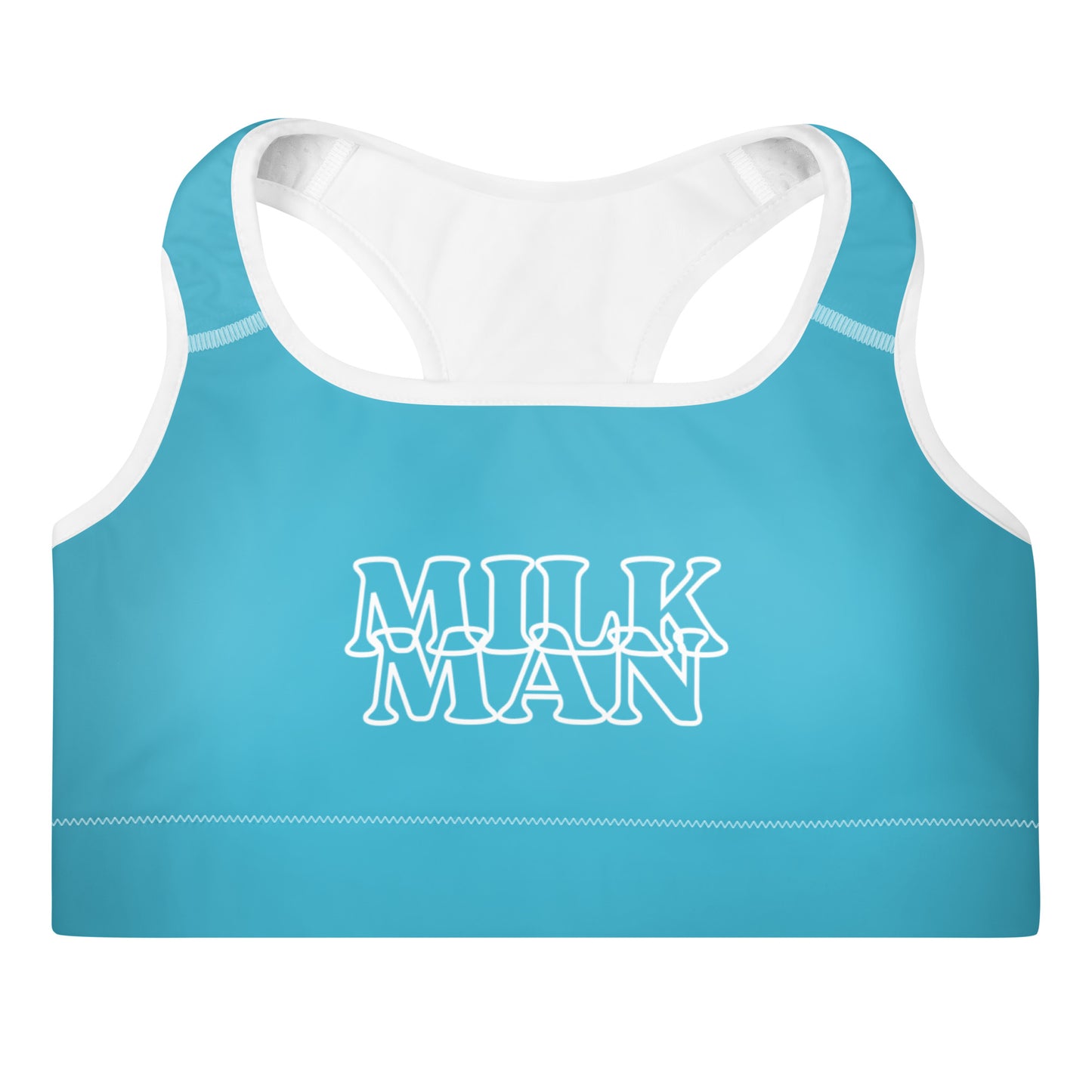 Milk Man Spring Sports Bra Turquoise