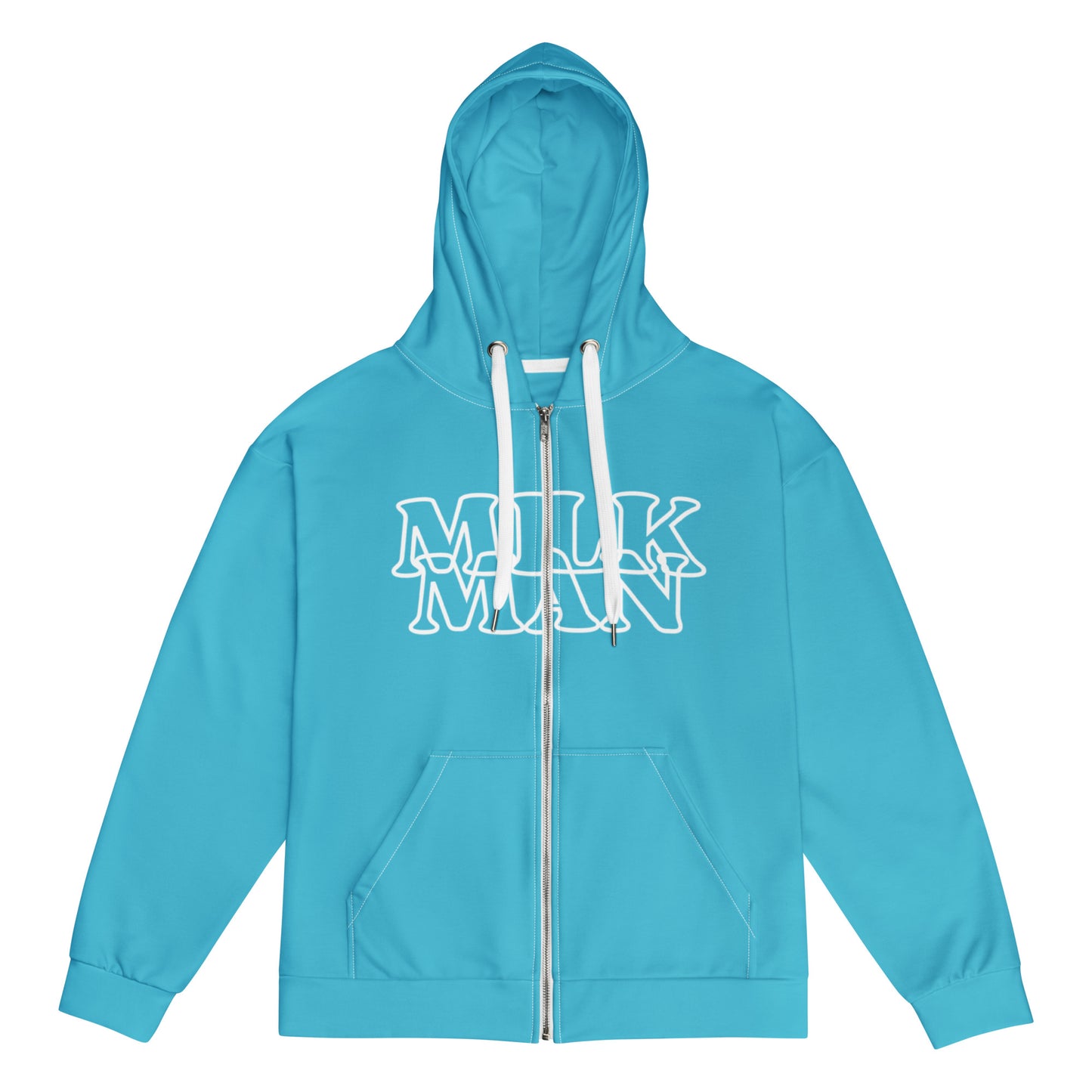 Milk Man Spring Zip Up Turquoise