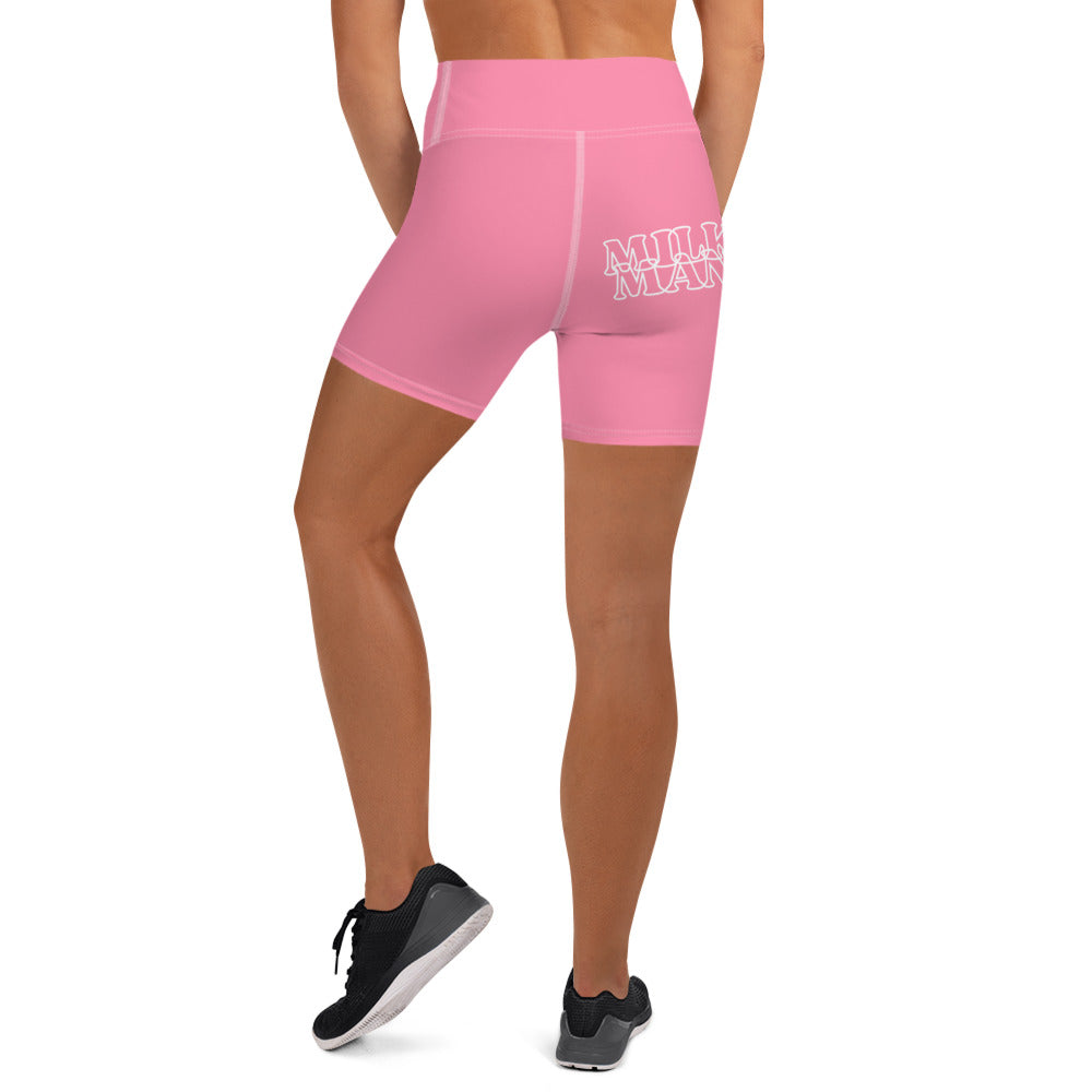 Milk Man Spring Biker Shorts Tickle Me Pink