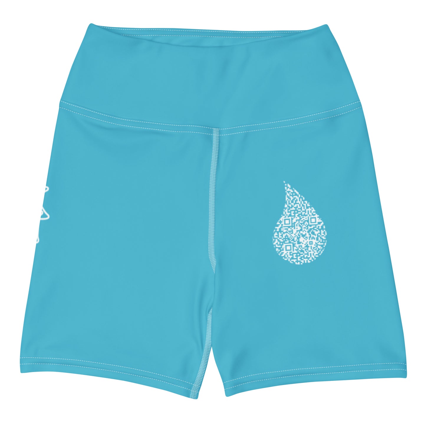 Milk Man Spring Biker Shorts Turquoise